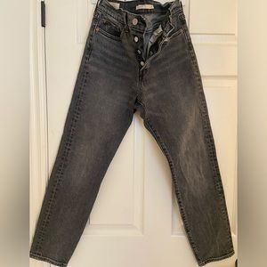 Levi’s Original Wedgie Icon Fit 100% cotton Soft Black sz W 28.